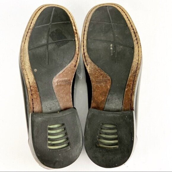 Johnston Murphy Mens Aragon Loafers Size 10.5 Brown Black Tassel Kiltie Moc Shoe - Picture 11 of 12